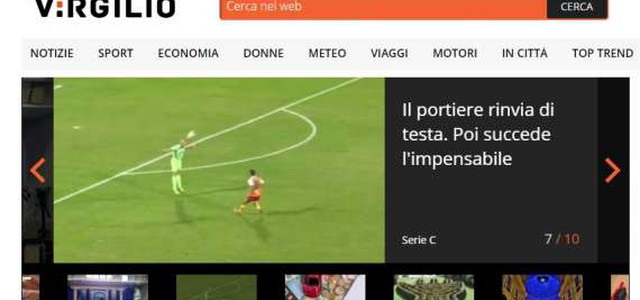 La volè di Falcone conquista l'Italia pallonara: Virgilio ed Eleventsports gli dedicano uno speciale