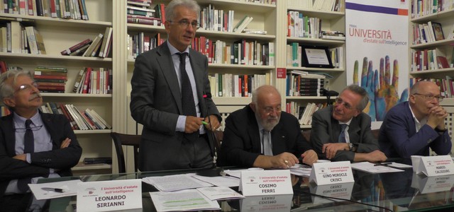 INTELLIGENCE, IL SOTTOSEGRETARIO ALLA GIUSTIZIA COSIMO FERRI HA CONCLUSO L'UNIVERSITÀ' D'ESTATE.