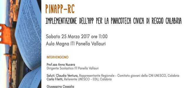 Sabato presentazione del progetto PinApp-Rc