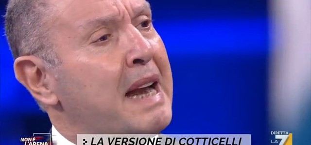 Cotticelli a Non è l’Arena: “Piano anti-Covid l’ho fatto io, non so cosa mi sia successo”