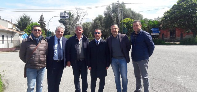 Consegnati i lavori per la rotatoria “Bombino”