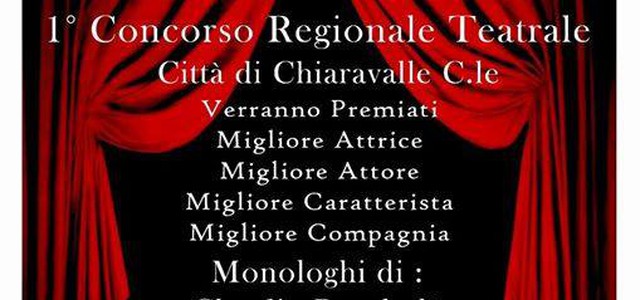 Serata conclusiva del I concorso teatrale regionale Città di Chiaravalle