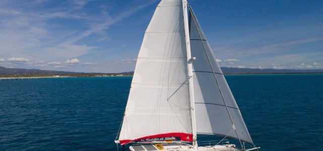 Giunto in Calabria catamarano per disabili
