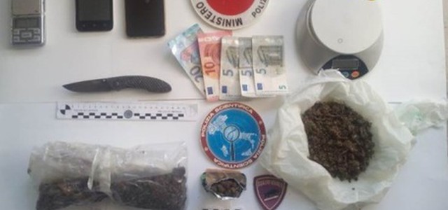 Detenzione e spaccio, due arresti a Catanzaro