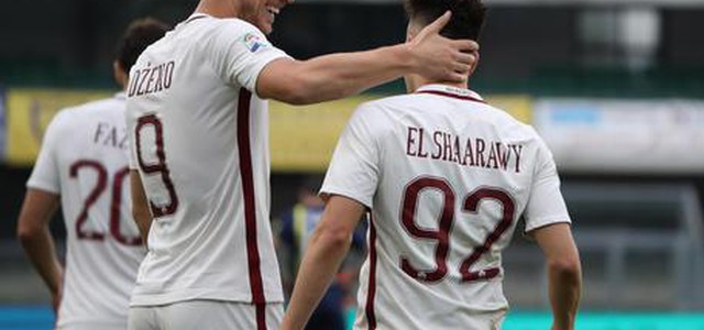 Serie A: Chievo-Roma 3-5 e Napoli Fiorentina 4-1