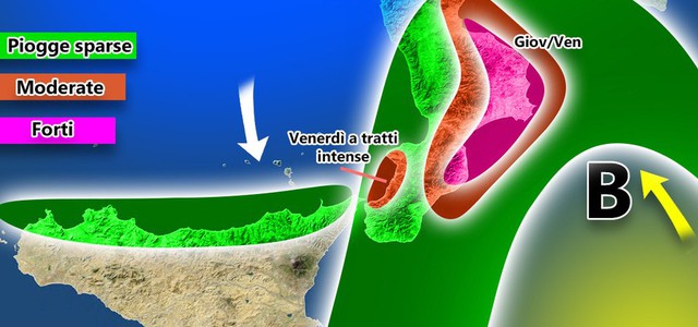 Maltempo, allerta arancione: previsti nubifragi sulla Calabria ionica