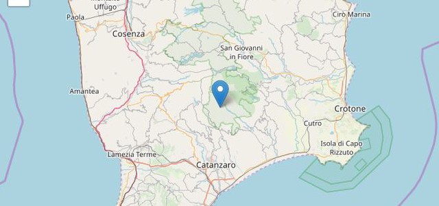 Terremoto di magnitudo 4.0 nel Catanzarese