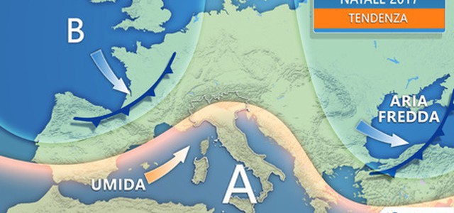 Meteo: verso un Natale con l'anticiclone