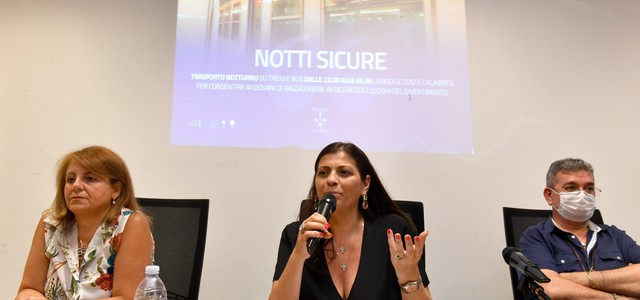 “Notti sicure” per giovani e famiglie calabresi, Santelli presenta iniziativa (VIDEO)