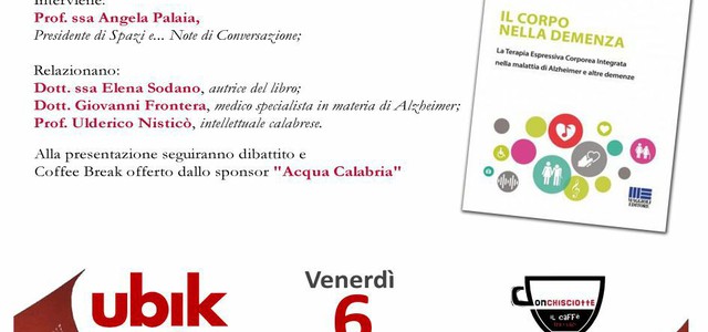 "Il Corpo nella Demenza" alla Ubik