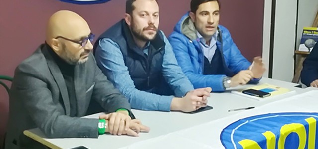Eugenio Zoffìli, Capo segreteria politica di Salvini in visita a Catanzaro 