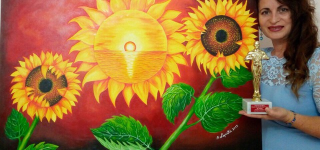 Dal Principato di Monaco l’Oscar dell’Arte per la pittrice Angela Loprete