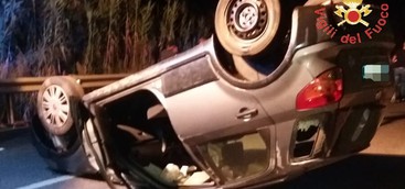 Incidente stradale nel catanzarese, un  ferito( Foto)
