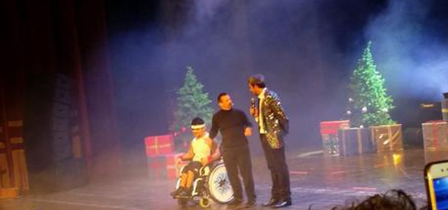 Emozioni allo spettacolo "Up&Down" di Ruffini