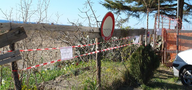 Area demaniale occupata, sequestrata