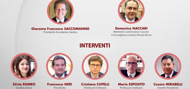 “Roma, l’Accademia Calabria affronta le criticità del sistema giustizia, con la presenza del Sottosegretario Andrea Ostellari”