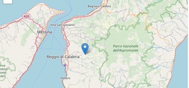 Scossa di terremoto stanotte in provincia di Reggio Calabria