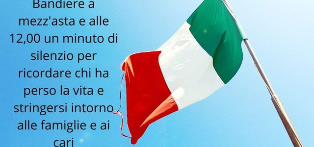 IL 31 MARZO LA PROVINCIA DI CATANZARO ADERIRA’ ALLA GIORNATA IN RICORDO DELLE VITTIME DELLA PANDEMIA