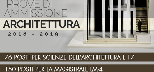Università Mediterranea: dal 2 luglio aperte le iscrizioni per i test di Architettura
