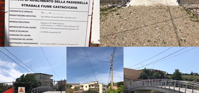 Veraldi (FareperCatanzaro): "Chiarimenti su passerella torrente Castaci nel quartiere Cava"
