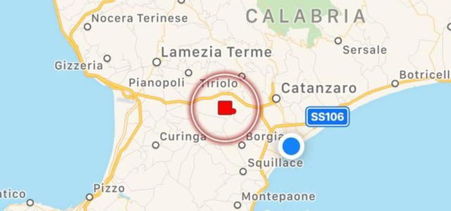 Terremoto a Catanzaro - danni in una scuola (IL VIDEO)