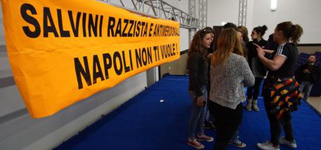 Caso Salvini a Napoli, prefetto ordina sì alla manifestazione