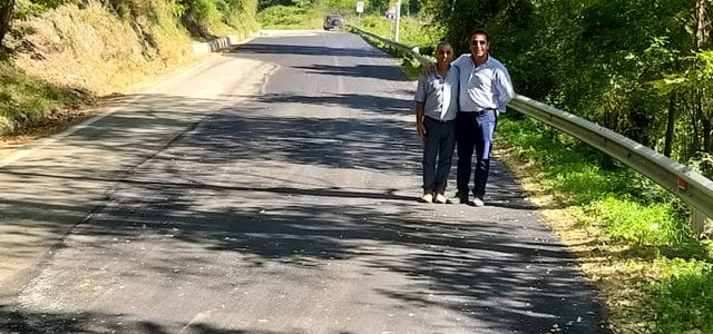 SISTEMAZIONE SP 73 - SINOPOLI: “FINALMENTE I CITTADINI POSSONO NUOVAMENTE PERCORRERE QUESTA STRADA IN PIENA SICUREZZA”
