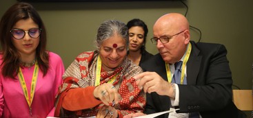 Oliverio e Vandana Shiva nella Cittadella regionale per la giornata della Biodiversità Coldiretti