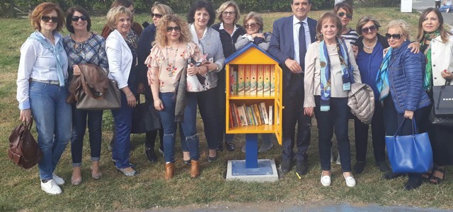 Due piccole biblioteche “sbocciano” al Parco della Biodiversità Mediterranea di Catanzaro