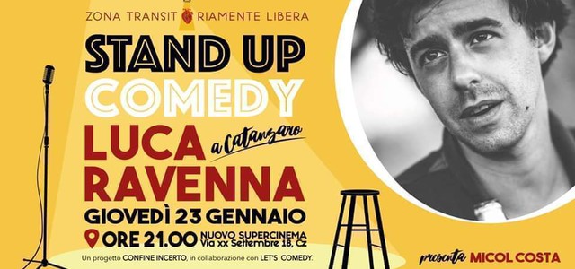 CATANZARO, RIPARTE ZONA TRANSITORIAMENTE LIBERA CON LA PRIMA RASSEGNA DI STAND-UP COMEDY IN CITTA
