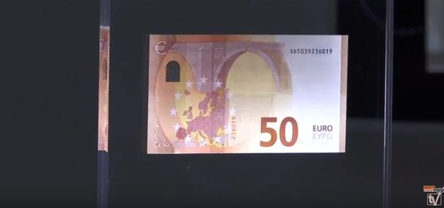 La moneta in mostra alla Banca d'Italia: nuova banconota da 50 euro (VIDEO)