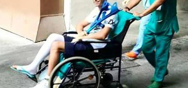 Rubata la copia dei referti della frattura di Valentino Rossi