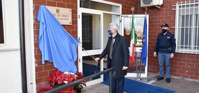 Inaugurata la nuova sede dell’Ufficio Tecnico Logistico della Questura di Crotone
