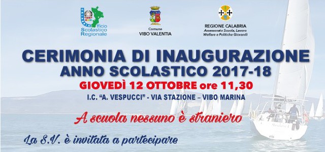 A Vibo marina si inaugura l’Anno Scolastico  2017-2018 della Scuola calabrese