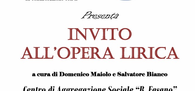 IV appuntamento al Centro di Aggregazione Sociale "Fasano" di viale De Filippis