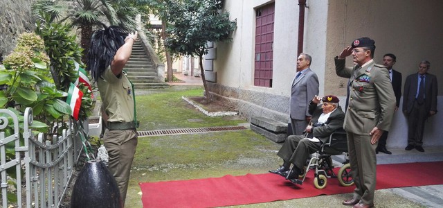 Cerimonia per ricorrenza del 75° Anniversario della "Battaglia di El Alamein"