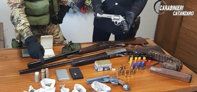 Rastrellamento nell’area delle preserre: rinvenute armi, munizioni e stupefacenti