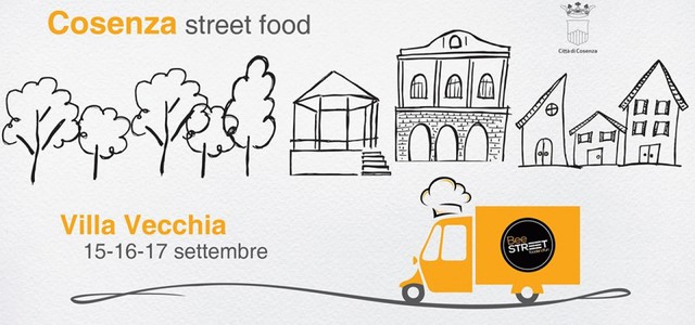 Cosenza Street Food, dal 15 al 17 settembre