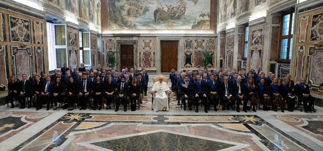 La Provincia di Catanzaro in udienza da Papa Francesco