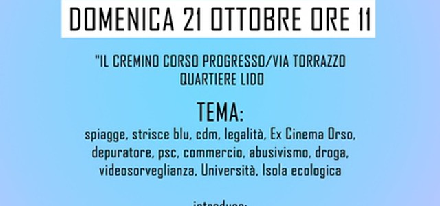 Focus Lido, confronto sul quartiere marinaro