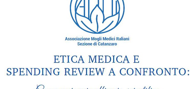 Etica medica e Spending Review: corso Ammi