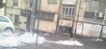 Maltempo, forte temporale a Catanzaro