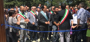 Inaugurato il primo borgo avventura d’Europa, Bruno: "Modello operativo per sconfiggere isolamento"