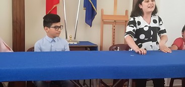 SI CHIAMA MARTINA  MANFREDI IL PRESIDENTE DEL CONSIGLIO DEI BAMBINI DEL CAPOLUOGO DEL POLLINO
