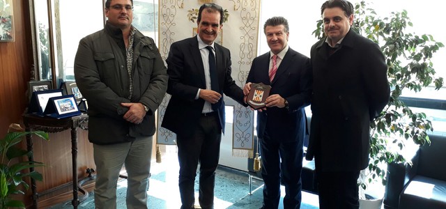 Bruno riceve presidente Camera di Commercio Italia-Africa