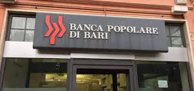 BANCA POPOLARE DI BARI: IL CODACONS CHIAMA A RACCOLTA I RISPARMIATORI DELLA BANCA POPOLARE DELLE PROVINCE CALABRE