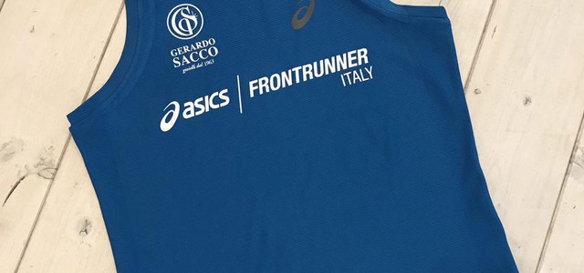 Gerardo Sacco con Denny Carvelli alla mezza maratona di Pisa
