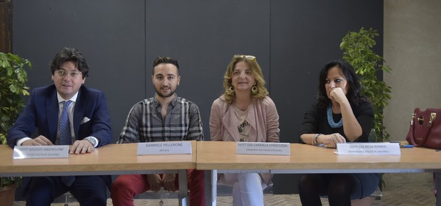 Anghelone  presenta  alla città la tatoo art  di Gabriele Pellerone