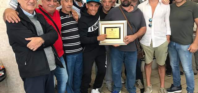 A Voce Alta: riconoscimento e onorificenza per meriti sportivi al boxeur Antonio Gualtieri 