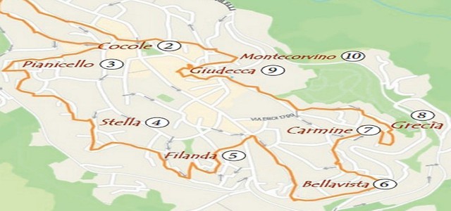 TUTTO PRONTO PER L'INAUGURAZIONE DEL "PERCORSO DEI VICOLI"